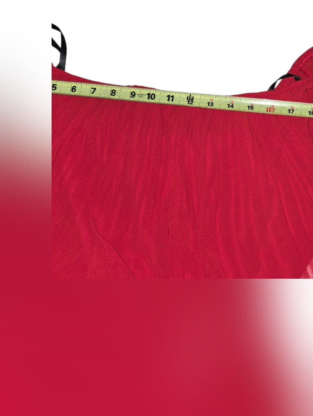 Premier Red Off-Shoulder Pleated Maxi Dress - Picture 6 of 9